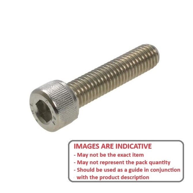 Screws M6 x 10 mm Aluminium - Cap Socket - MBA  (Pack of 1)