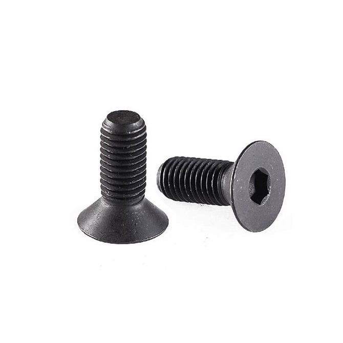 Screw 7/8-9 UNC x 50.8 mm High Tensile Steel Black Oxide - Countersunk Socket - MBA  (Pack of 1)