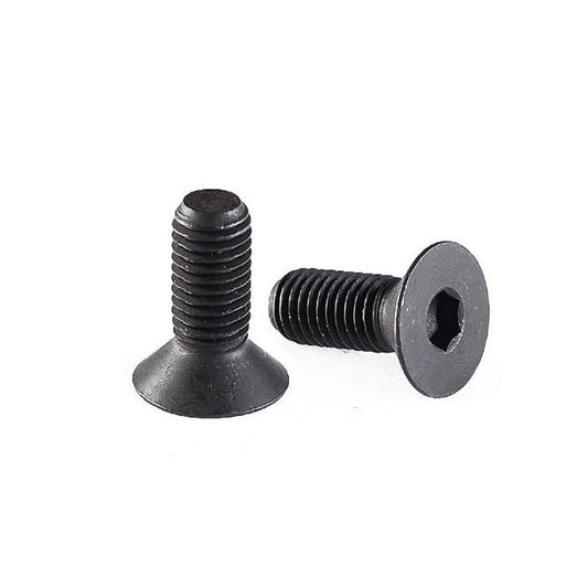 Screw 10-32 UNF x 12.7 mm High Tensile Steel Black Oxide - Countersunk Socket - MBA  (Pack of 10)