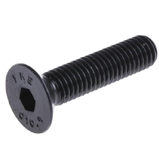 Screw 7/8-9 BSW x 76.2 mm High Tensile Steel Black Oxide - Countersunk Socket - MBA  (Pack of 10)