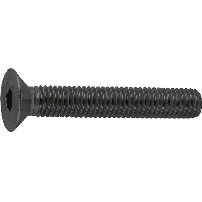 Screw    M16 x 130 mm  -  High Tensile Steel Black Oxide - Countersunk Socket - MBA  (Pack of 25)