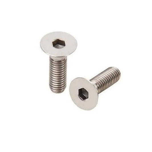 Screw    M10 x 20 mm  -  304 Stainless - Countersunk Socket - MBA  (Pack of 50)