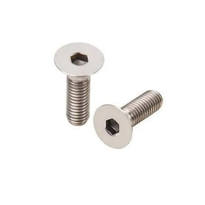 Screw    M12 x 20 mm  -  304 Stainless - Countersunk Socket - MBA  (Pack of 50)