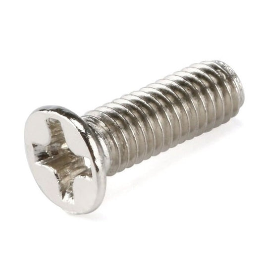 Screw    M6 x 12 mm  -  304 Stainless - Countersunk Philips - MBA  (Pack of 50)