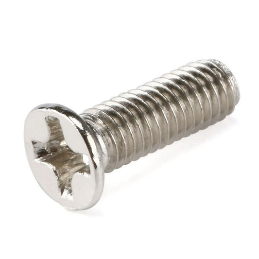 Screw 6-32 UNC x 6.4 mm 304 Stainless - Countersunk Philips - MBA  (Pack of 50)
