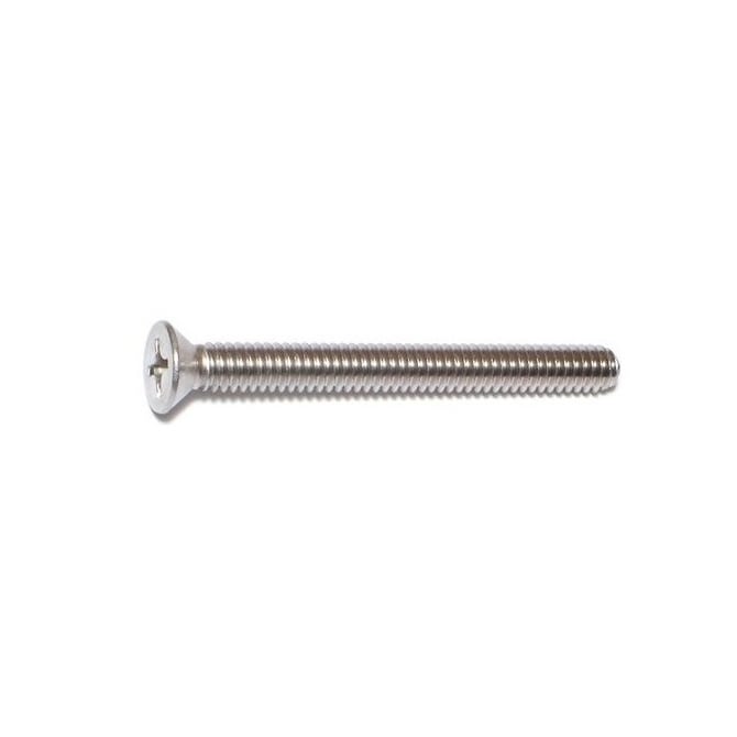 Screw    M2.5 x 20 mm  -  316 Stainless - Countersunk Philips - MBA  (Pack of 10)