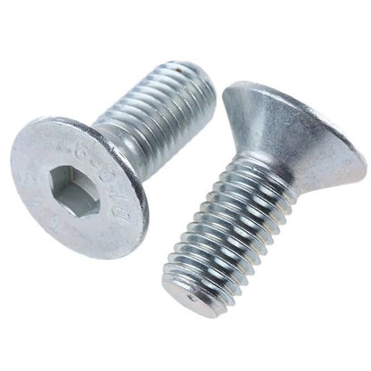 Screw    M14 x 40 mm  -  Zinc Plated Steel - Countersunk Socket - MBA  (Pack of 5)