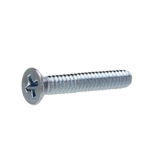 Screw    M3 x 12 mm  -  Zinc Plated - Countersunk Philips - MBA  (Pack of 100)