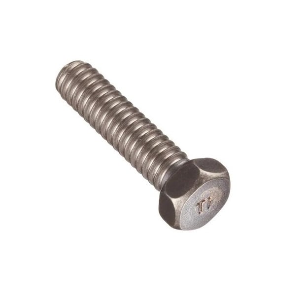 Screw    M4 x 16 mm  -  Titanium Grade 5 - Hex Head - MBA  (Pack of 50)