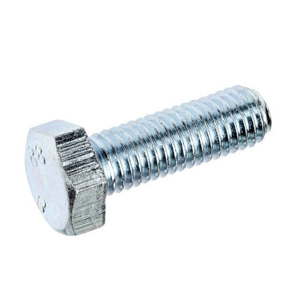 Screw    M10 x 35 mm  -  Zinc Plated Steel - Hex Head - MBA  (Pack of 50)