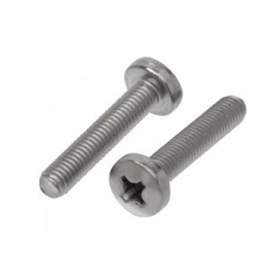 Screw    M3 x 12 mm  -  Titanium CP Grade 1 - Pan Head Philips - MBA  (Pack of 30)