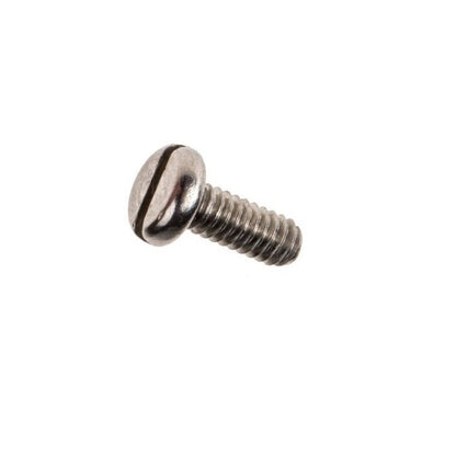 Screw    M3 x 8 mm  -  303 Stainless - Pan Head Slotted - MBA  (Pack of 15)