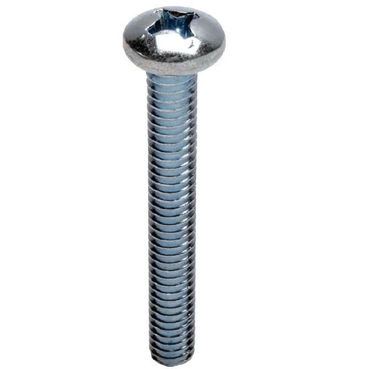 Screw 1/8-40 BSW x 15.9 mm Zinc Plated Steel - Pan Head Philips - MBA  (Pack of 10)