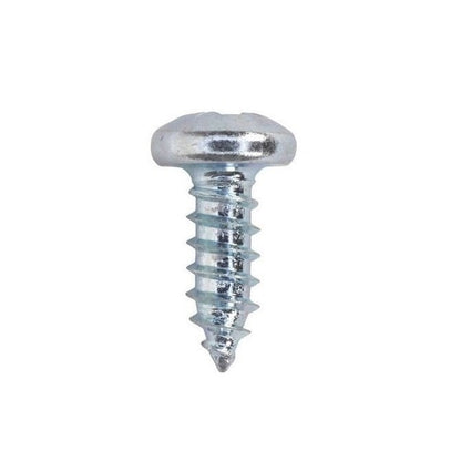 Self Tapping Screw    2.52 x 9.5 mm  -  Zinc Plated Steel - Pan Head Philips - MBA  (Pack of 50)