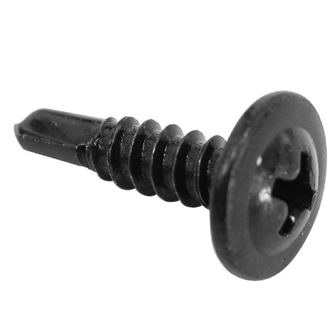 Screw   10-16 - x 15.875 mm  -  Steel - Self Drilling Pan Head - MBA  (Pack of 100)