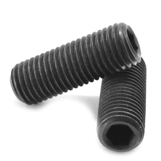 Socket Set Grub Screw 7/16-20 UNF x 19.1 mm Hardened Steel GD14.9 - Cup Point DIN916 - MBA  (Pack of 1)