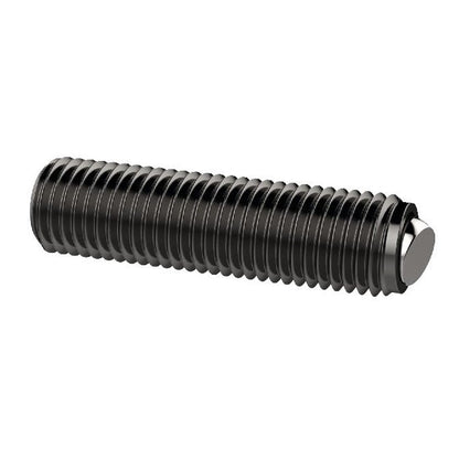 Socket Set Grub Screw M8 x 11.2 mm 440C Stainless - Aligning Flat Tip - MBA  (Pack of 5)