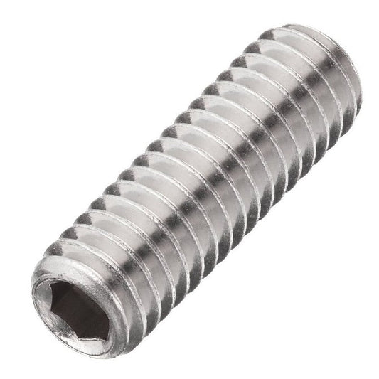 Socket Set Grub Screw    M8 x 25 mm Hardened Carbon Steel - Cup Point DIN916 - MBA  (Pack of 50)