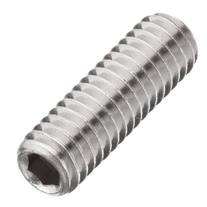 Socket Set Grub Screw    M8 x 12 mm Hardened Carbon Steel - Cup Point DIN916 - MBA  (Pack of 50)