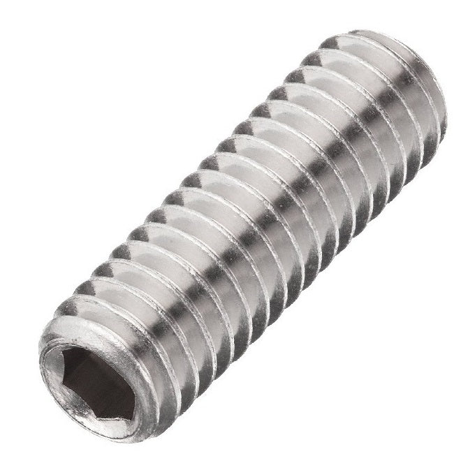 Socket Set Grub Screw    M6 x 16 mm Hardened Carbon Steel - Cup Point DIN916 - MBA  (Pack of 50)