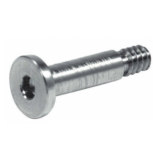 Screw    M4 x 5 mm  -  Carbon Steel - Large Shallow Head - MBA  (Pack of 25)