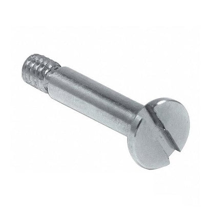 Screw    7 x 3 mm x M5 Carbon Steel - Shoulder Slotted Shallow Head - MBA  (Pack of 50)