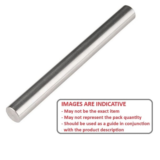 Shafting   12 x 375 mm  - Precision Ground High Carbon Steel - MBA  (Pack of 1)