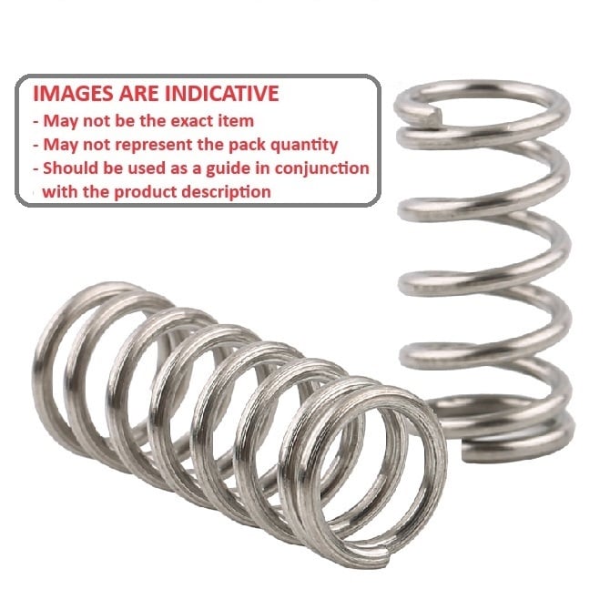 CS-1800-0300-20-S2-C Springs (Remaining Pack of 1)