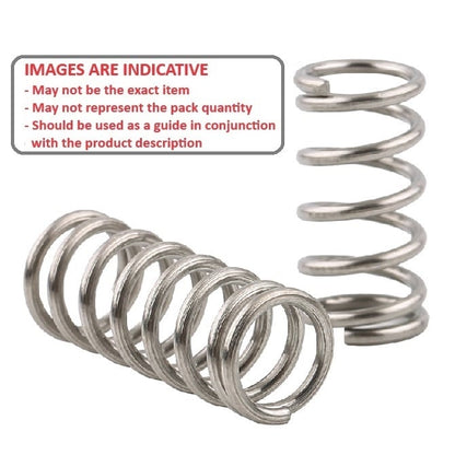 CS-1800-0300-20-S2-C Springs (Remaining Pack of 1)