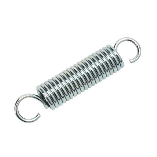 Extension Spring    5.54 x 82.6 x 0.64 mm  -  Steel Zinc Plated - MBA  (Pack of 1)