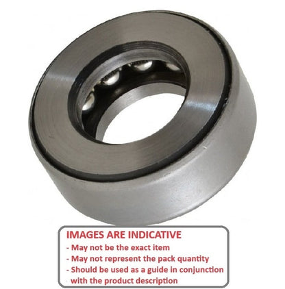 Thrust Bearing   22.225 x 48.031 x 15.088 mm  - Banded Carbon Steel - MBA  (Pack of 1)