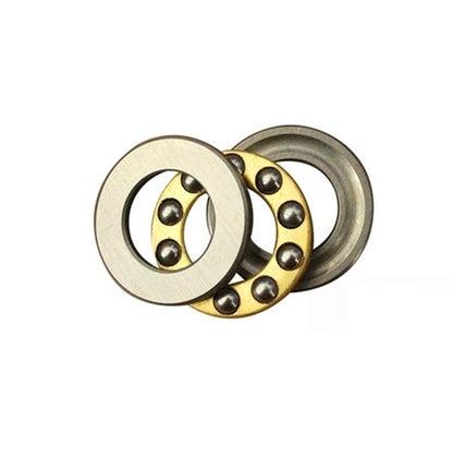 Thrust Bearing   10 x 18 x 5.5 mm  - 3 Piece Grooved Washer Type Chrome Steel - Brass Retainer - MBA  (Pack of 1)