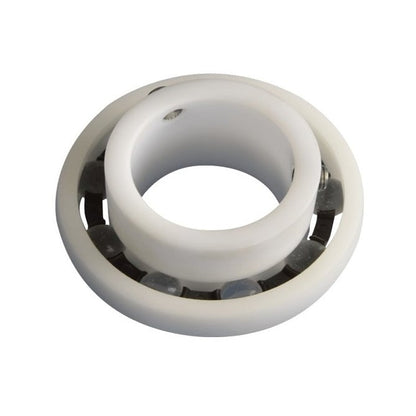 Plastic Bearing   25.4 x 52 x 34 mm  - Insert for Plastic Housings Acetal with Glass Balls - Spherical OD - MBA  (Pack of 5)