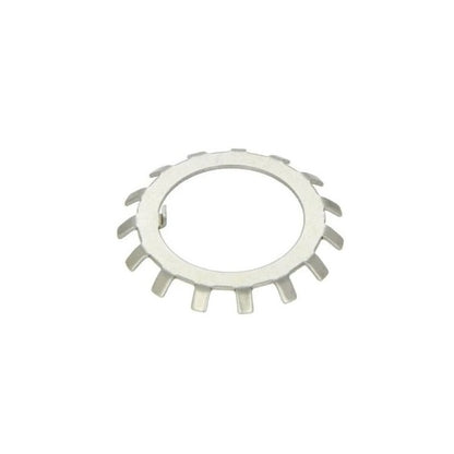 Lock Washer  120 x 164.3 x 19 mm  - Tabbed for nuts Spring Steel - Bent Outwards - 19 Tabs - MBA  (Pack of 1)