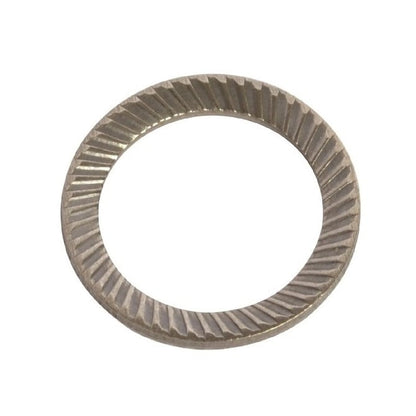 Serrated Washer   19 x 30 x 1.5 mm  - Safety Carbon Spring Steel - MBA  (Pack of 7)