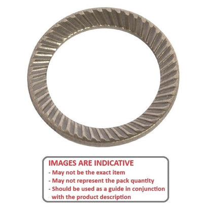 W0020-LK-004-004-S-CB Serrated Washer (Remaining Pack of 200)