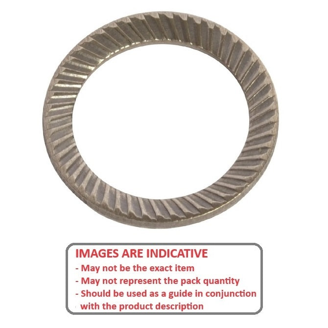 W0016-LK-003-004-S-CB Serrated Washer (Remaining Pack of 200)