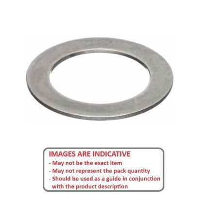 10 x 16 x 2 Shim Washer W0100-FP-016-0200-CHU Diagram