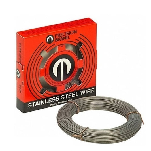 Steel Wire    1.588 mm  - 28 mtr Coil Stainless Steel 302 - MBA  (Pack of 1)