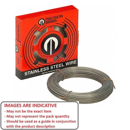 Steel Wire    1.499 mm  - 33 mtr Coil Stainless Steel 302 - MBA  (Pack of 1)